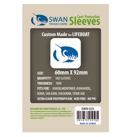 Swan Panasia Games 60x92mm - 160 Pack, Thin Sleeves (SWN-025)