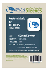Swan Panasia Games 60x90mm - 160 Pack, Thin Sleeves (SWN-024)