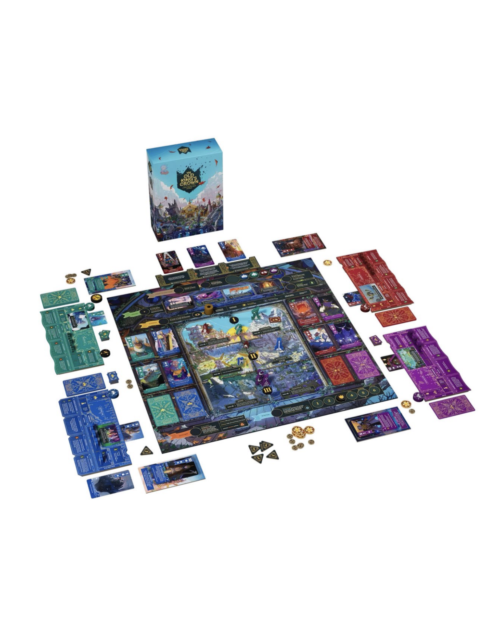 Eerie Idol Games Old King's Crown NIS Board Game(With Sleeves)