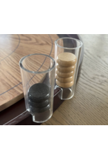 Mayday Games Acrylic 20s Holders (1 Pair) for Crokinole for Mayday Standard Boards