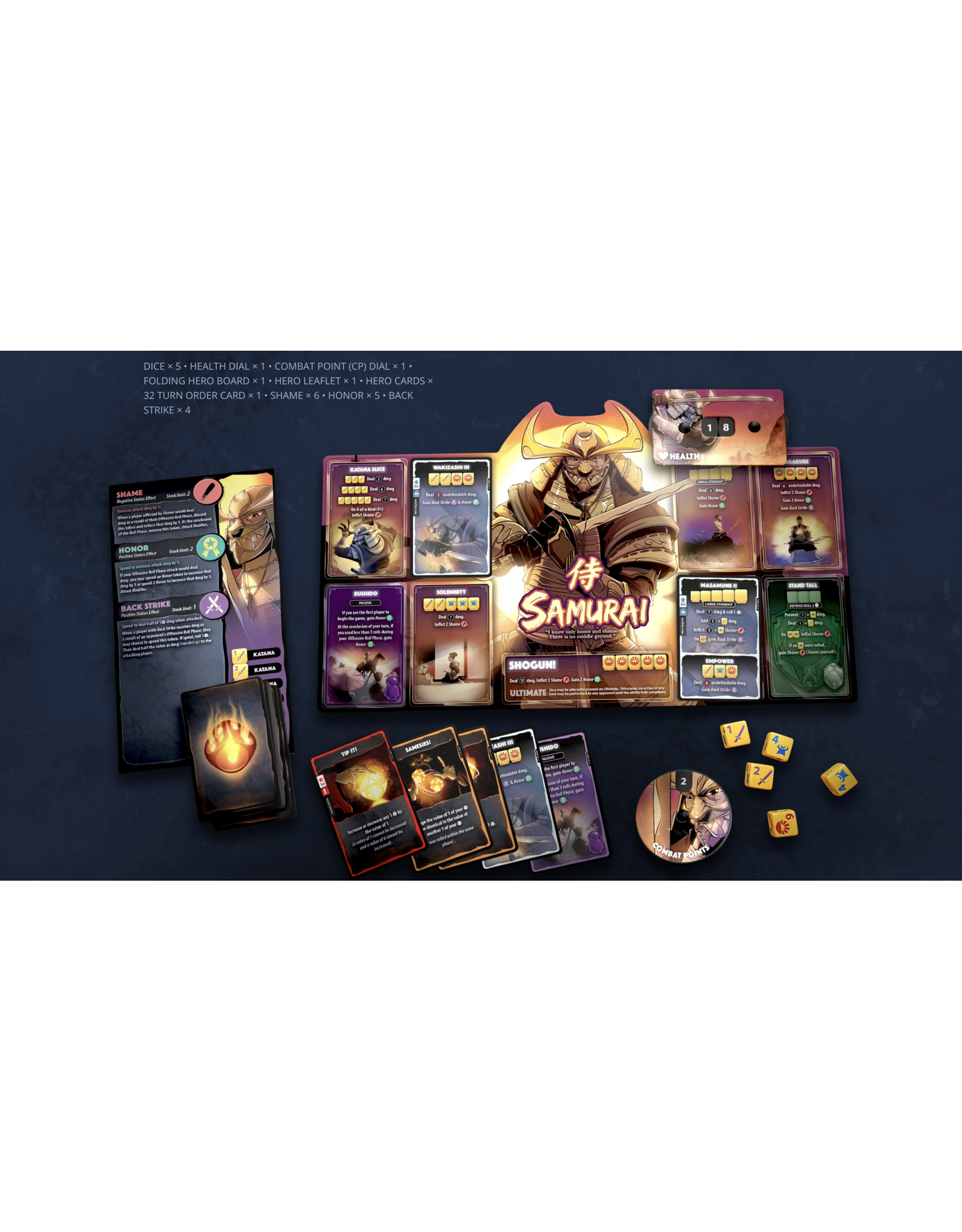 Roxley Dice Throne: Season Two – Gunslinger v. Samurai (2018) NIS Fully Sleeved