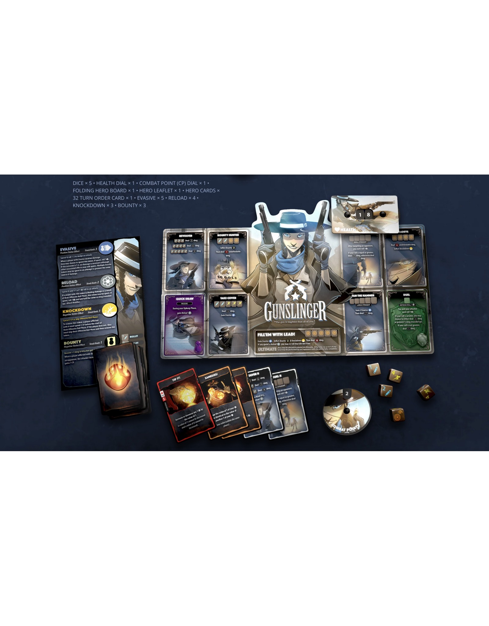 Roxley Dice Throne: Season Two – Gunslinger v. Samurai (2018) NIS Fully Sleeved