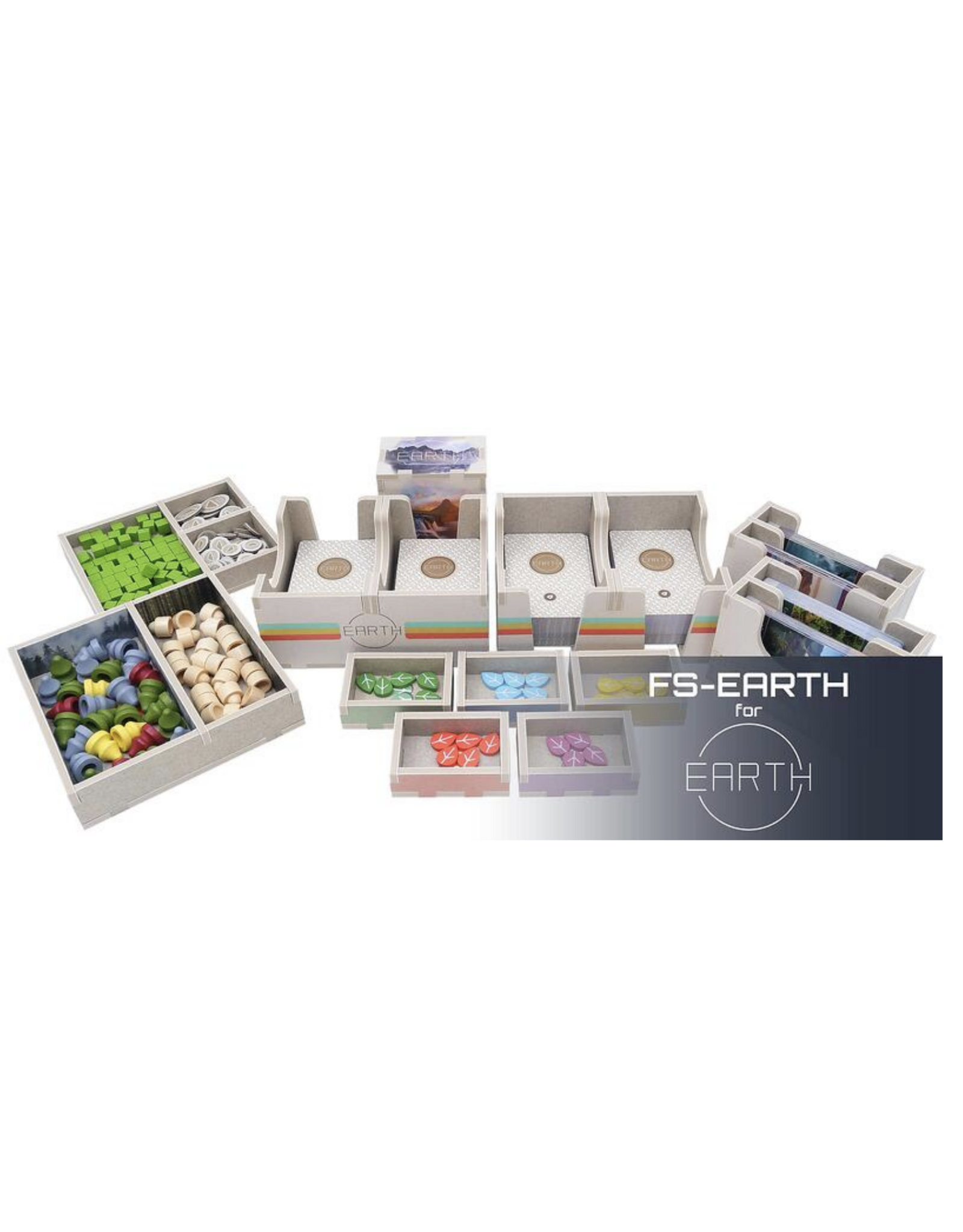 Folded Space FS-EARTH for Earth (Insert and Organizer)