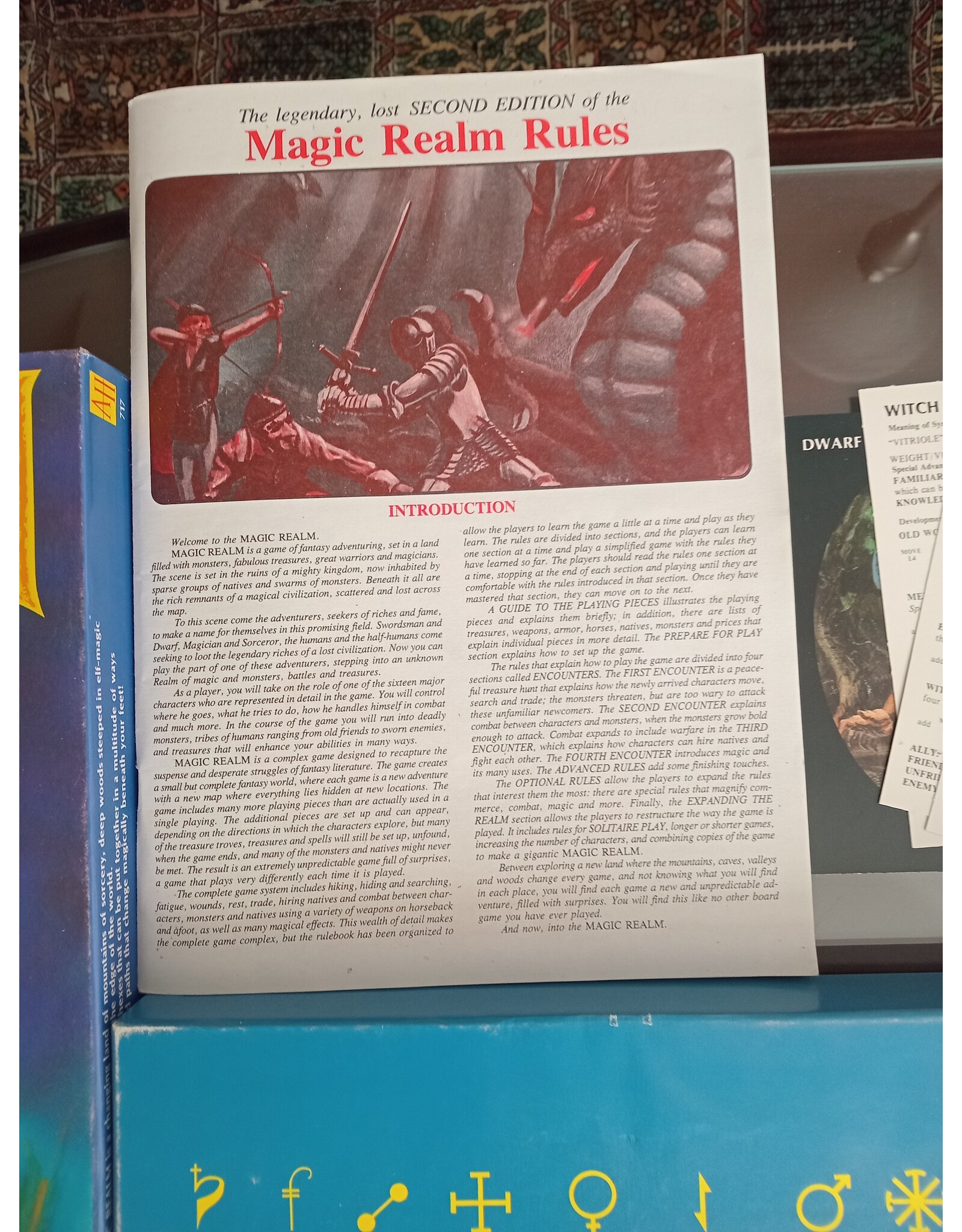 Avalon Hill Game Company Magic Realm (1979) 1st edition Used Board Game