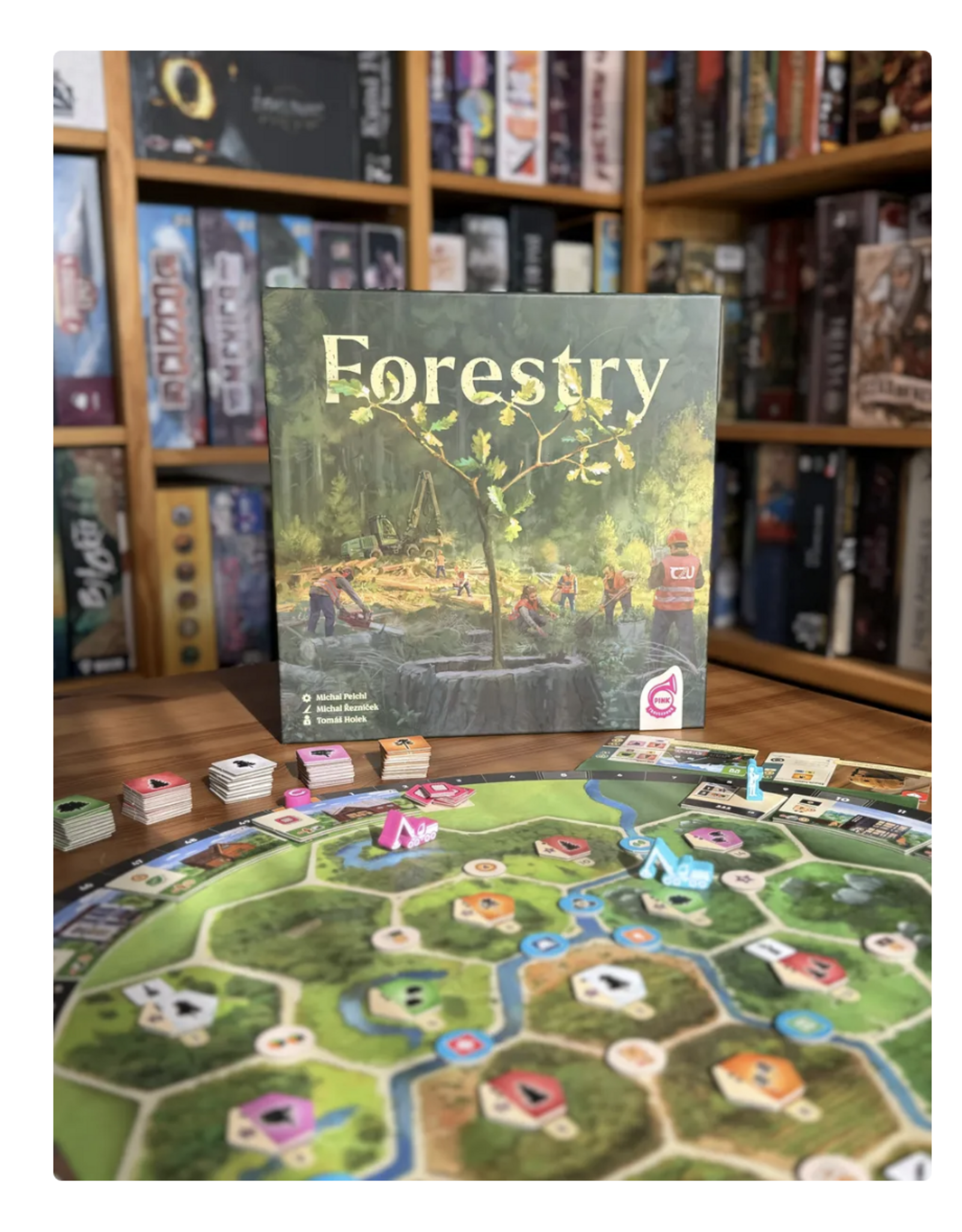 Capstone Games Forestry (2025) NIS with Sleeves Board Game