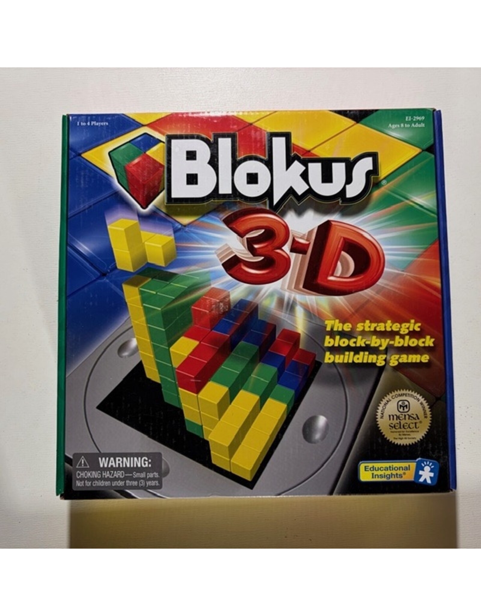 Educational Insights Blokus 3D (2003) Used Board Games