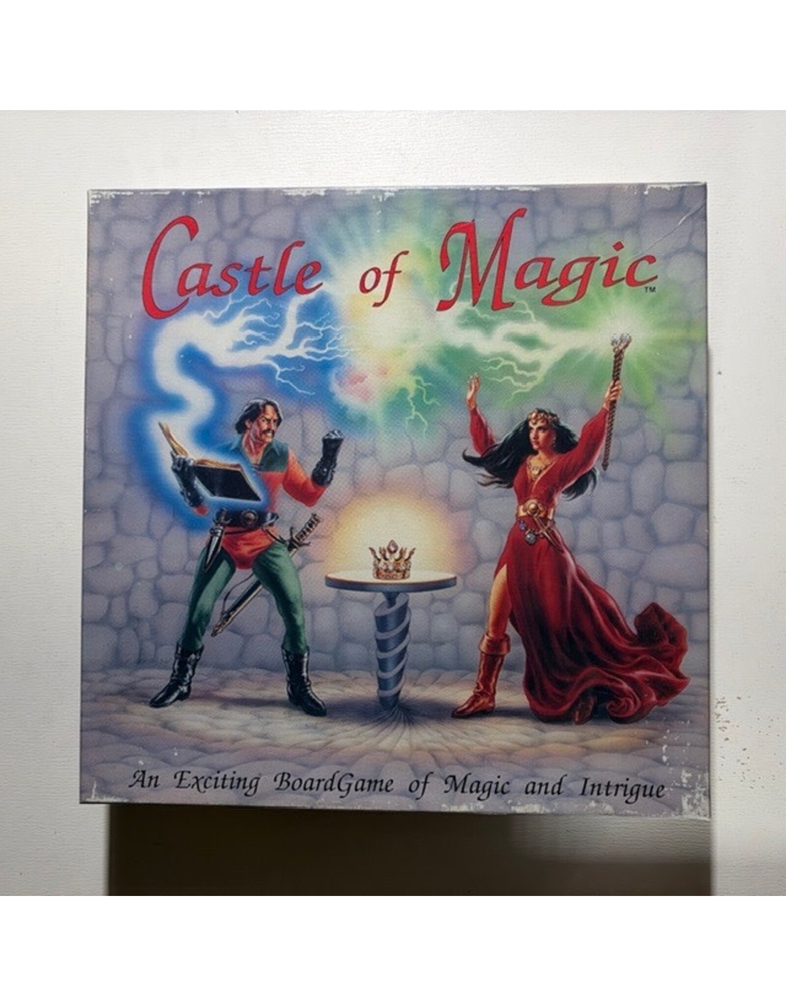 Riddle Master Games Castle of Magic (1991) Used Board Game