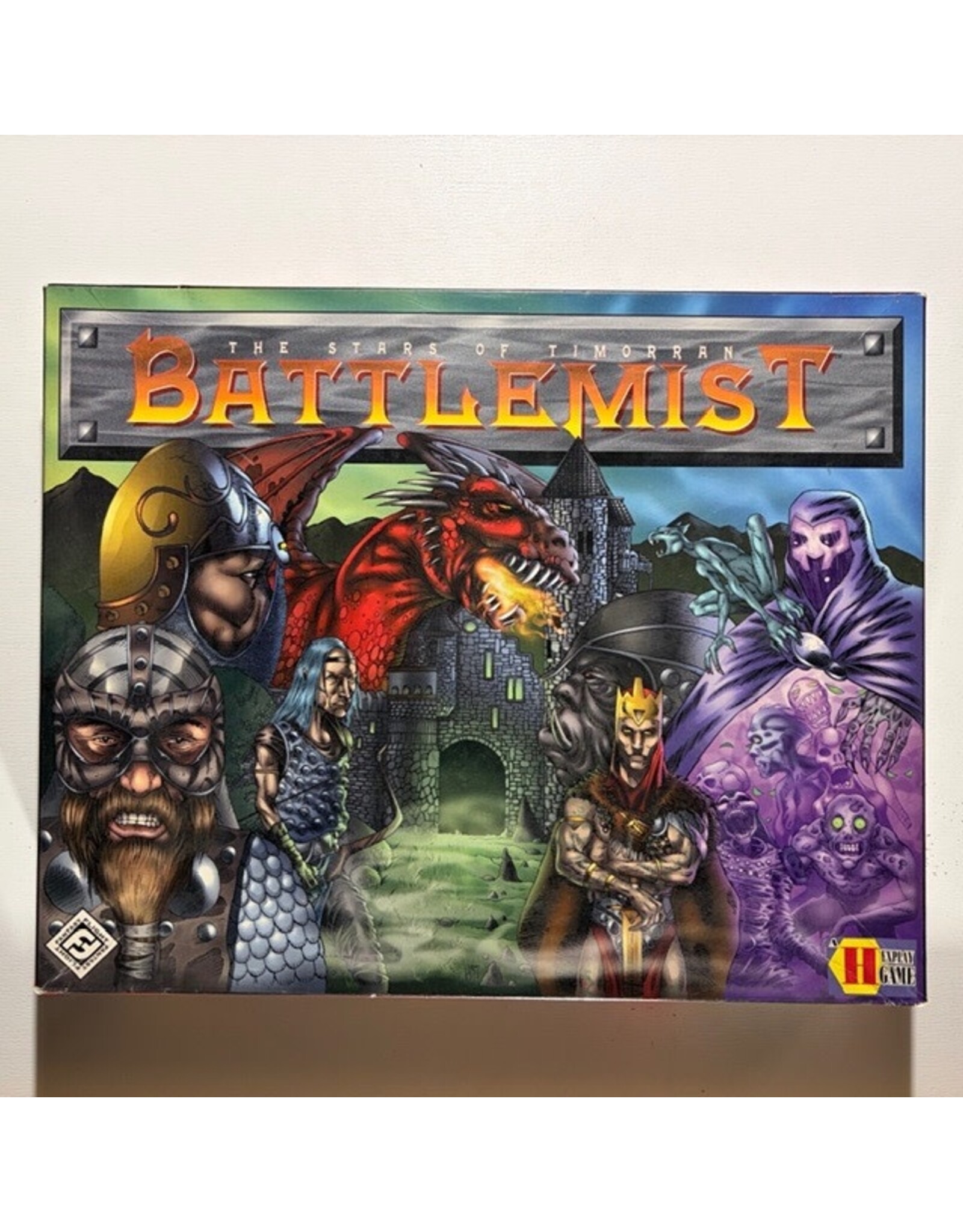 Fantasy Flight Games Battlemist (1998) Used Board Game