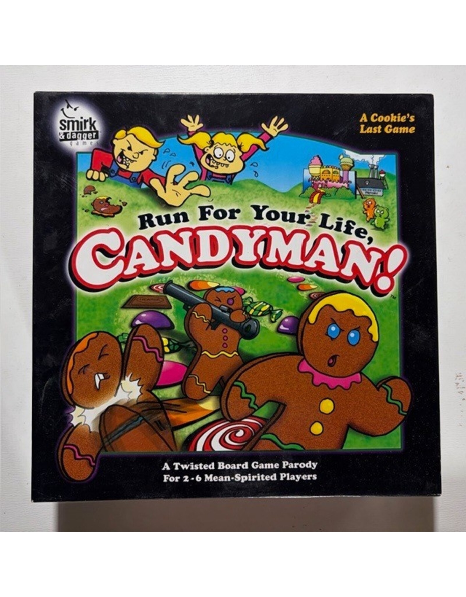 Smirk & Dagger Run for Your Life, Candyman! (2005) Used Board Game