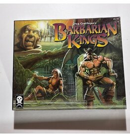 Jolly Roger Games Barbarian Kings (2001) revised edition Unpunched Used Board Game