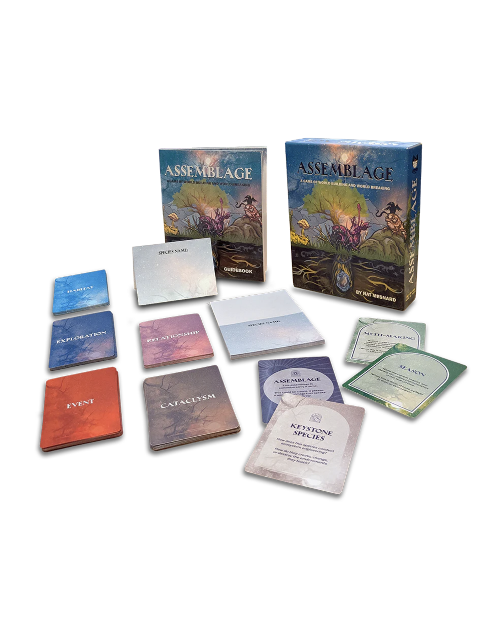 Scryptid Games Assemblage (2025) New Sleeved Board Game