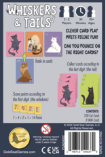 Gold Seal Games Whiskers & Tails (2025) New Sleeved Board Games