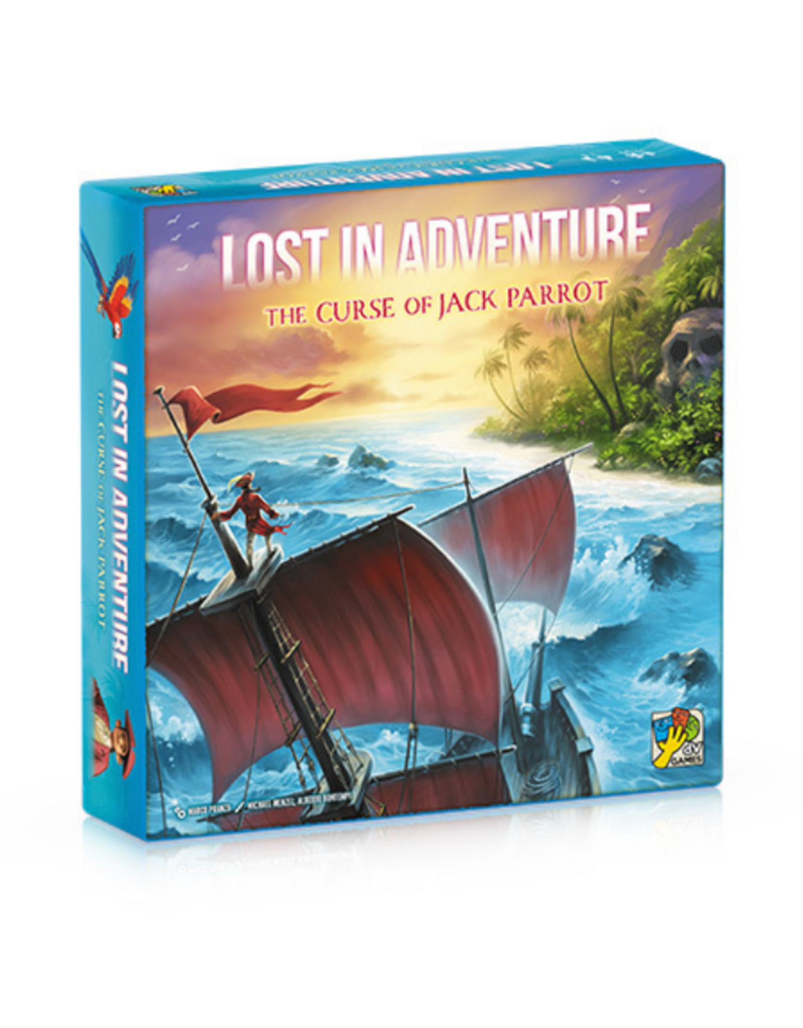 DV Games Lost in Adventure: The Curse of Jack Parrot (2025) New Fully Sleeved Board Game