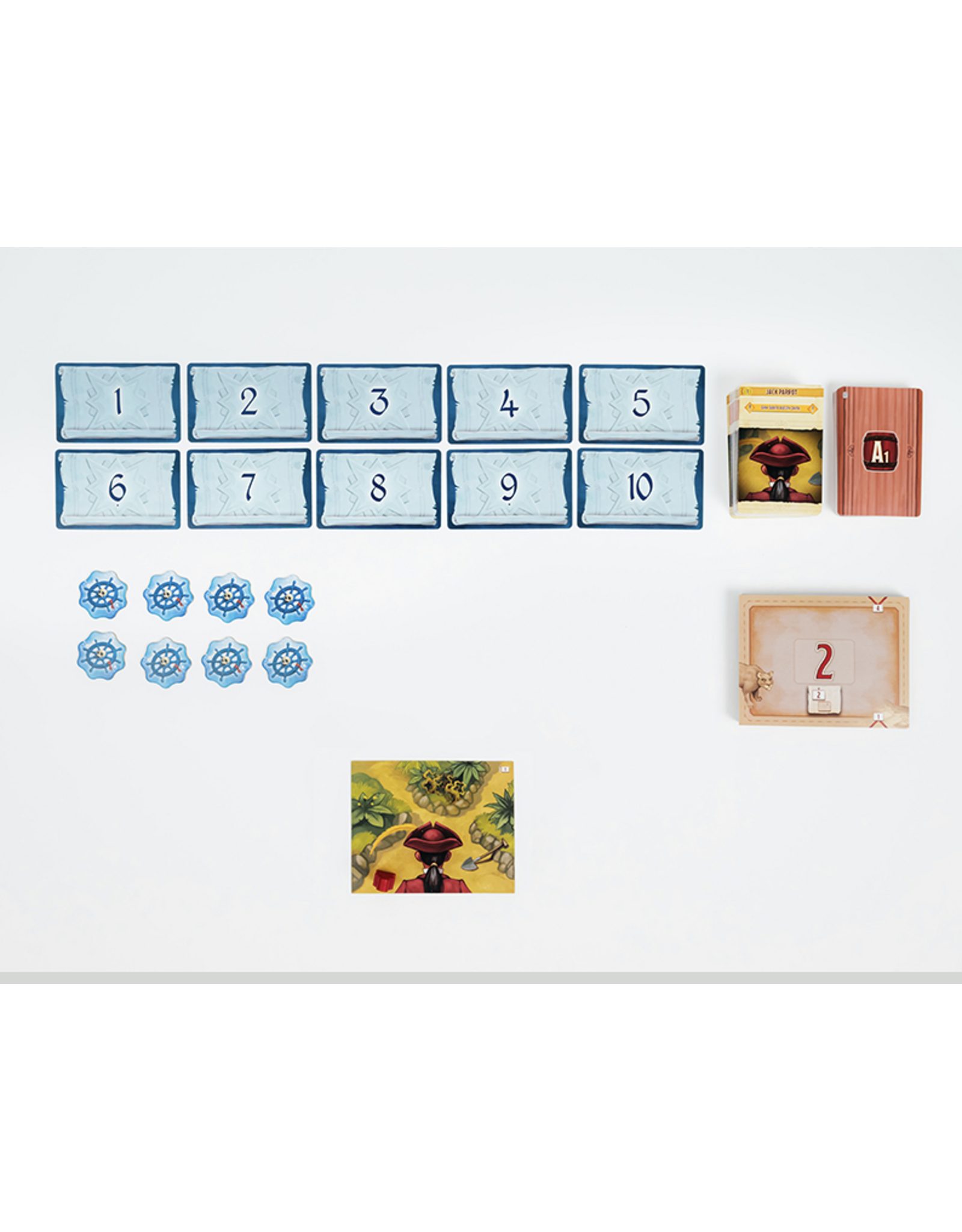 DV Games Lost in Adventure: The Curse of Jack Parrot (2025) New Fully Sleeved Board Game