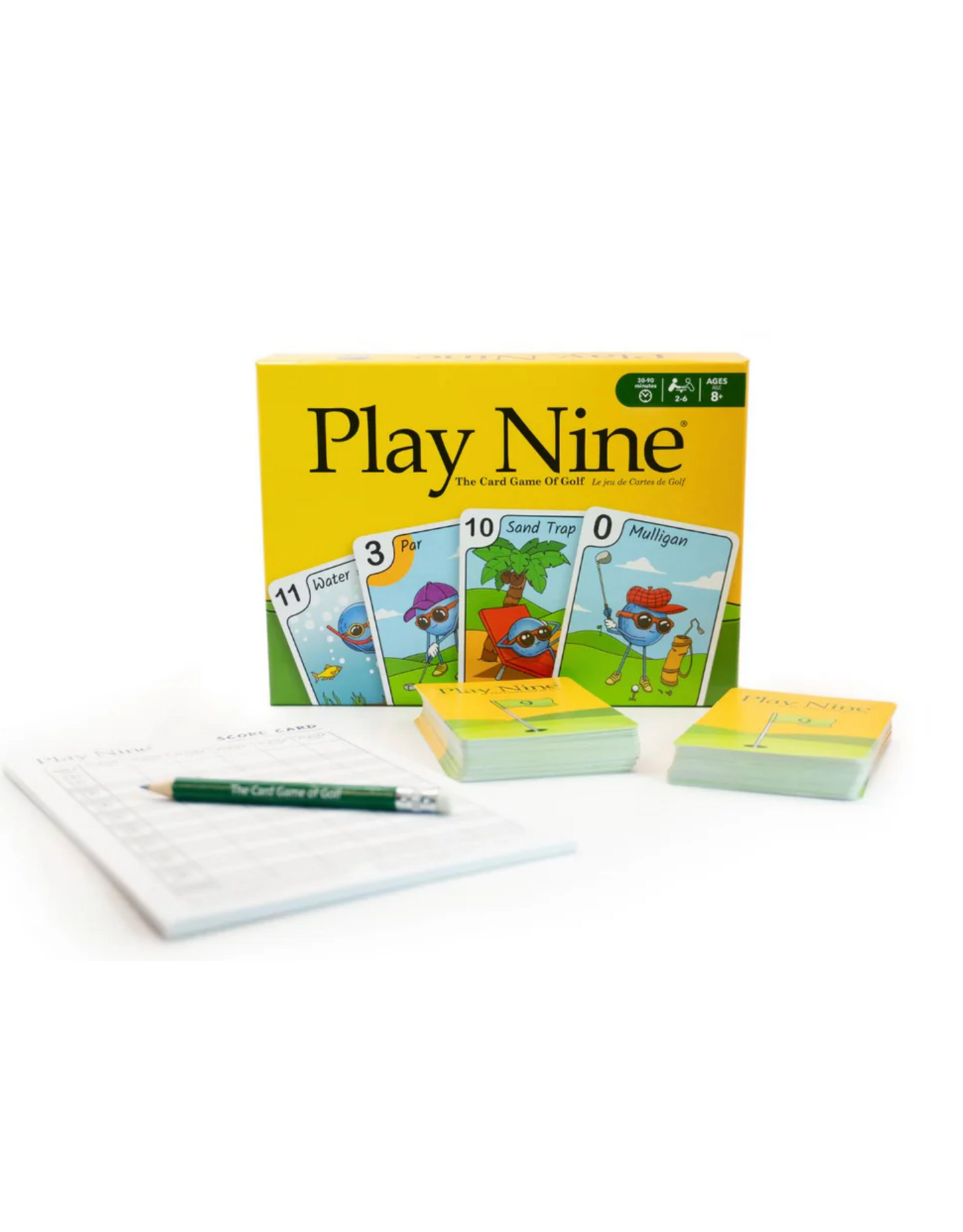 Double A Productions Play Nine (2004) New Sleeved Board Game