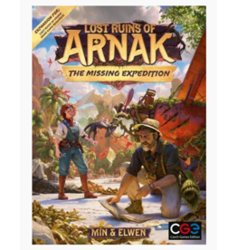 CGE Lost Ruins of Arnak: The Missing Expedition (2023) NIS Expansion With Mayday Premium Sleeves