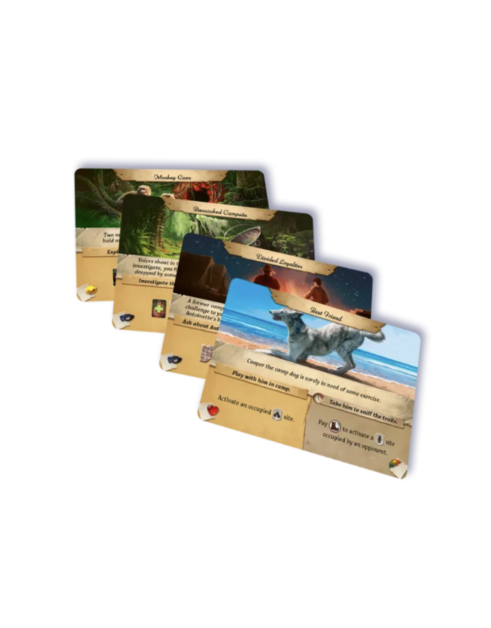 CGE Lost Ruins of Arnak: The Missing Expedition (2023) NIS Expansion With Mayday Premium Sleeves