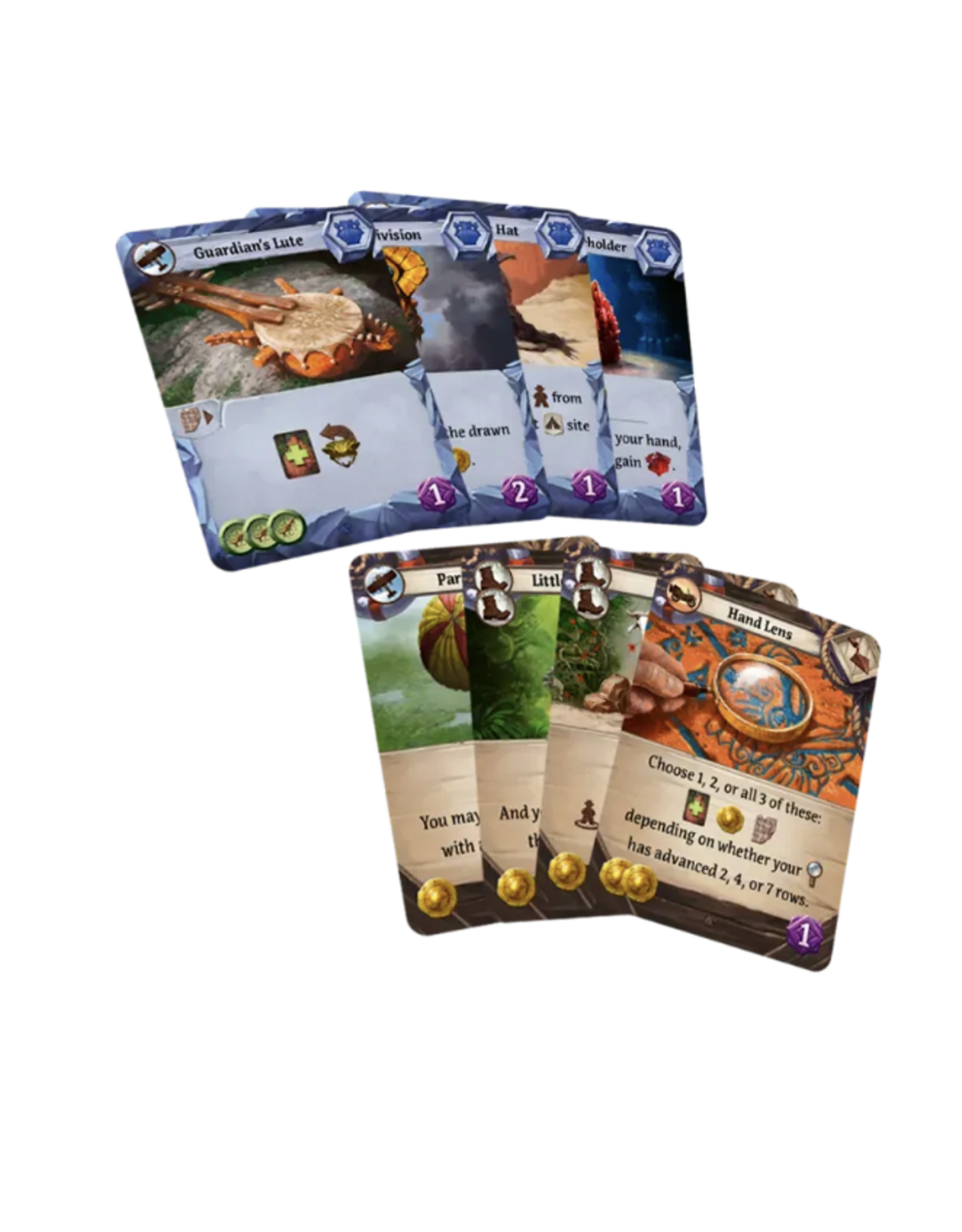 CGE Lost Ruins of Arnak: The Missing Expedition (2023) NIS Expansion With Mayday Premium Sleeves