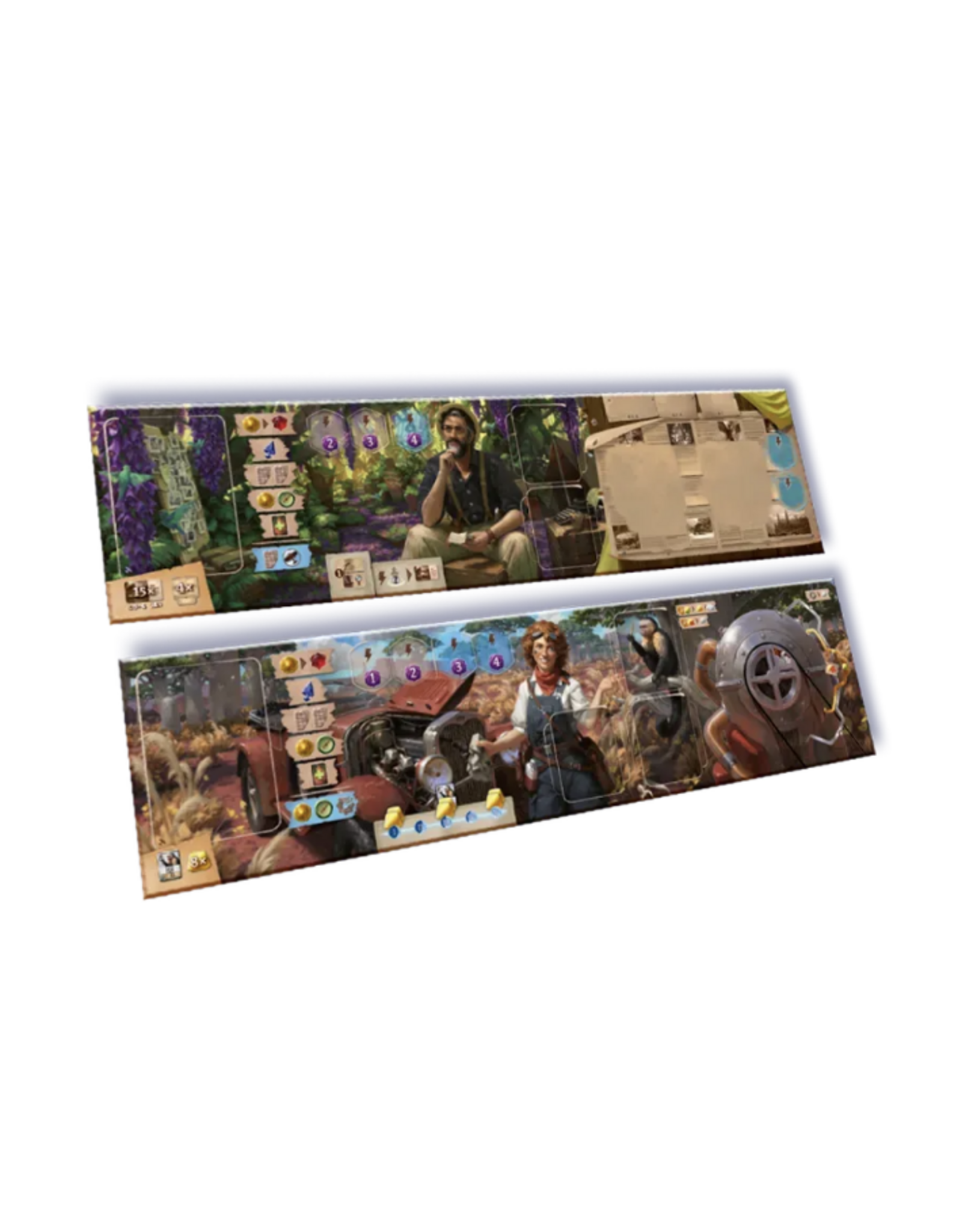 CGE Lost Ruins of Arnak: The Missing Expedition (2023) NIS Expansion With Mayday Premium Sleeves