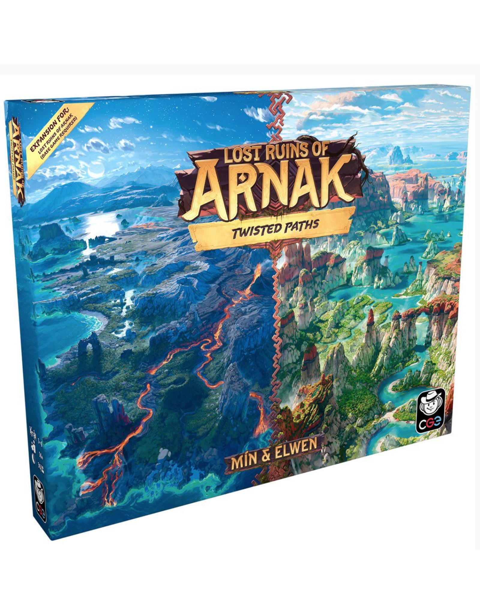 CGE Lost Ruins of Arnak: Twisted Paths (2025) NIS Expansion