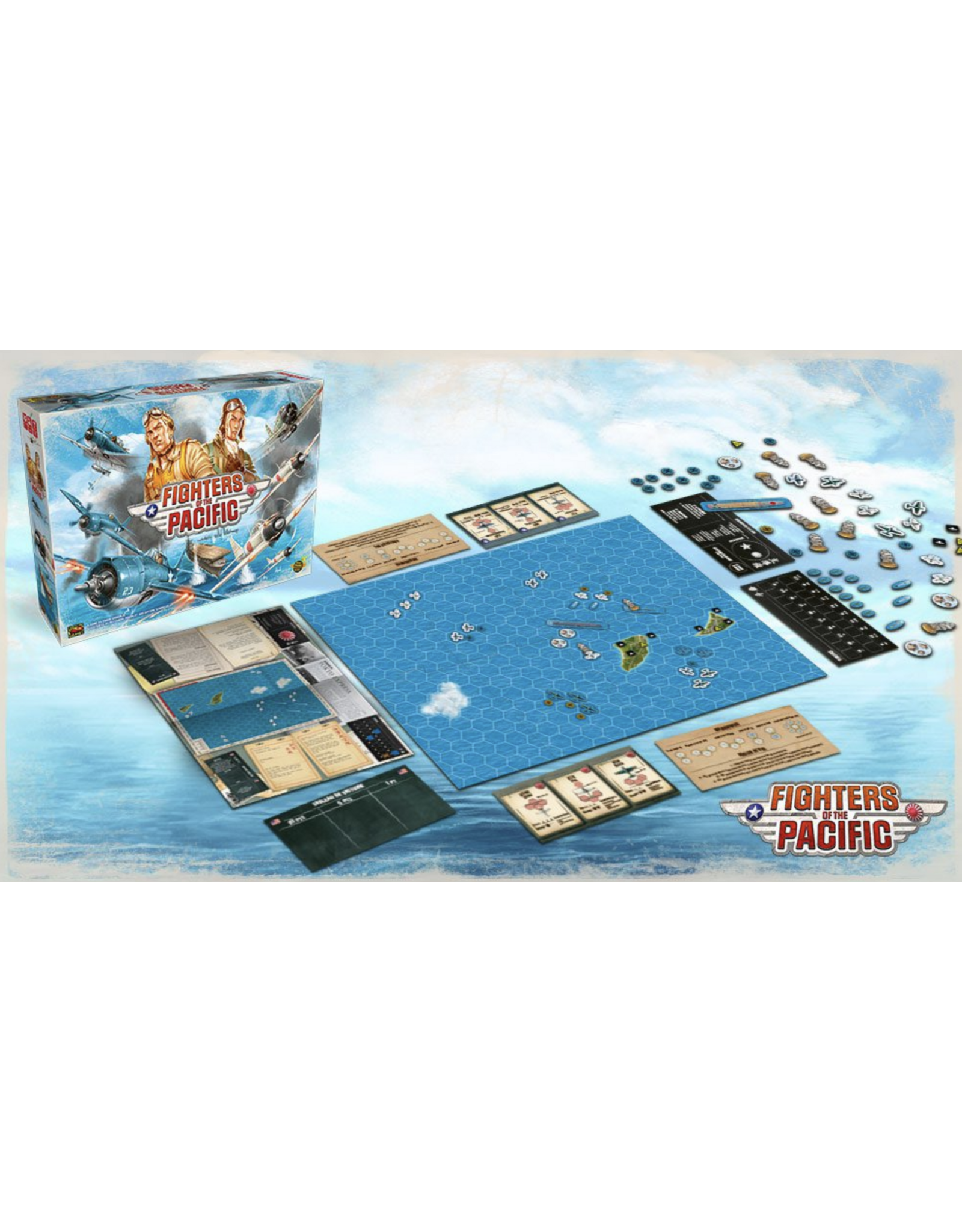 Don't Panic Games Fighters of the Pacific (2023) NIS Board Game