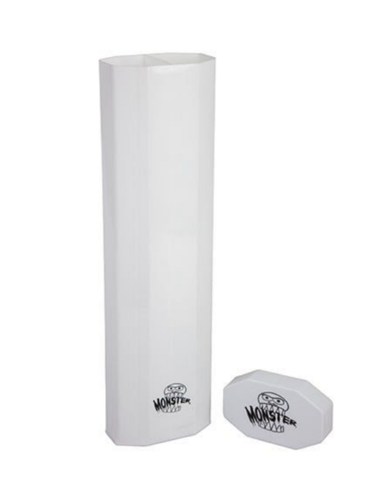 Monster White Dual Playmat Tube