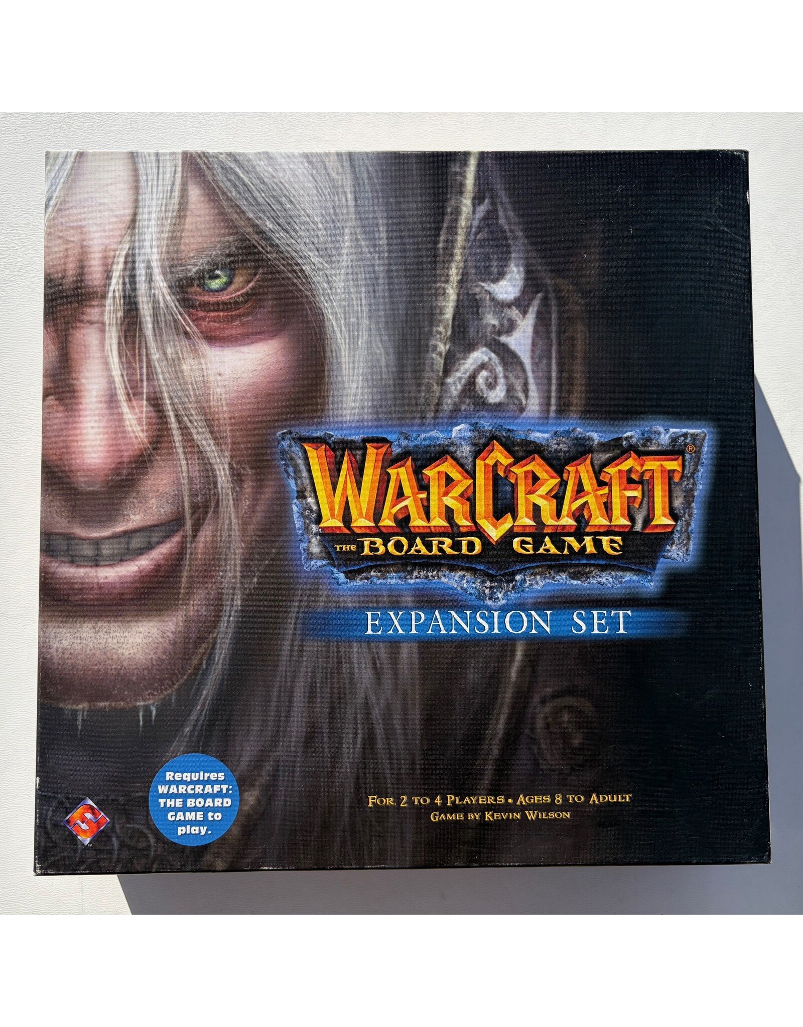 Fantasy Flight Games WarCraft: The Board Game (Used) +  Expansion Set (unpunched) (2004)