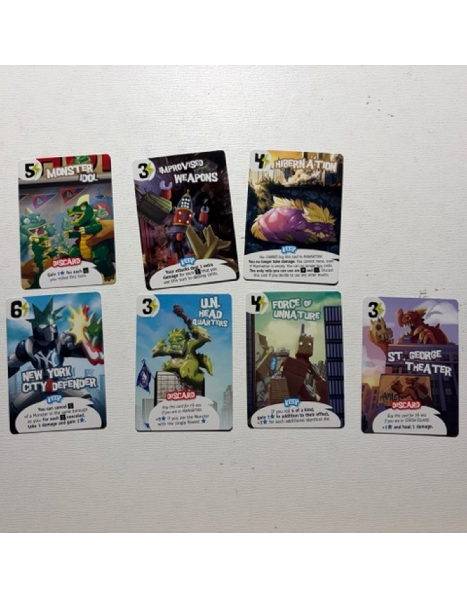 IELLO King of New York (2014) Promo Cards  7 Cards Pack