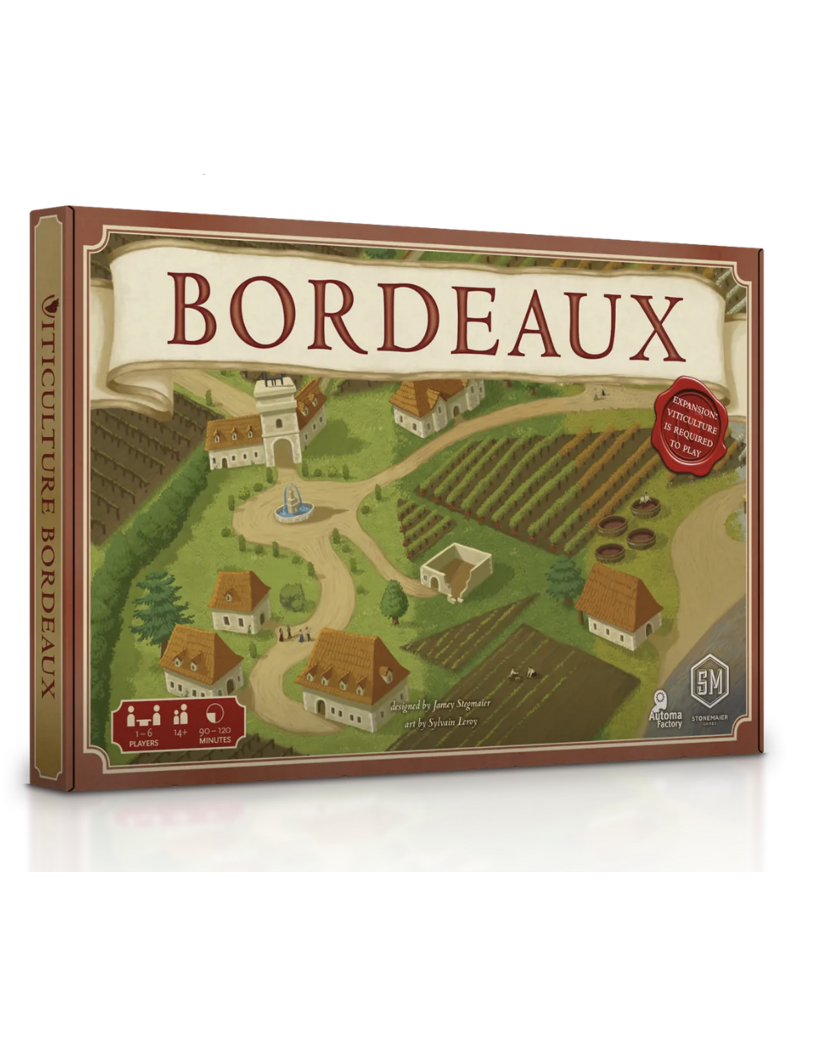 Stonemaier Viticulture Essential Edition (2015) Bundle, Tuscany Essential Edition, Viticulture World, Moor Visitors Expansion, Visit from the Rhine Valley, Bordeaux, Wine Crate and MDG sleeves