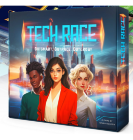 Brainy Hearty Tech Race (2025) New Sleeved Board Game