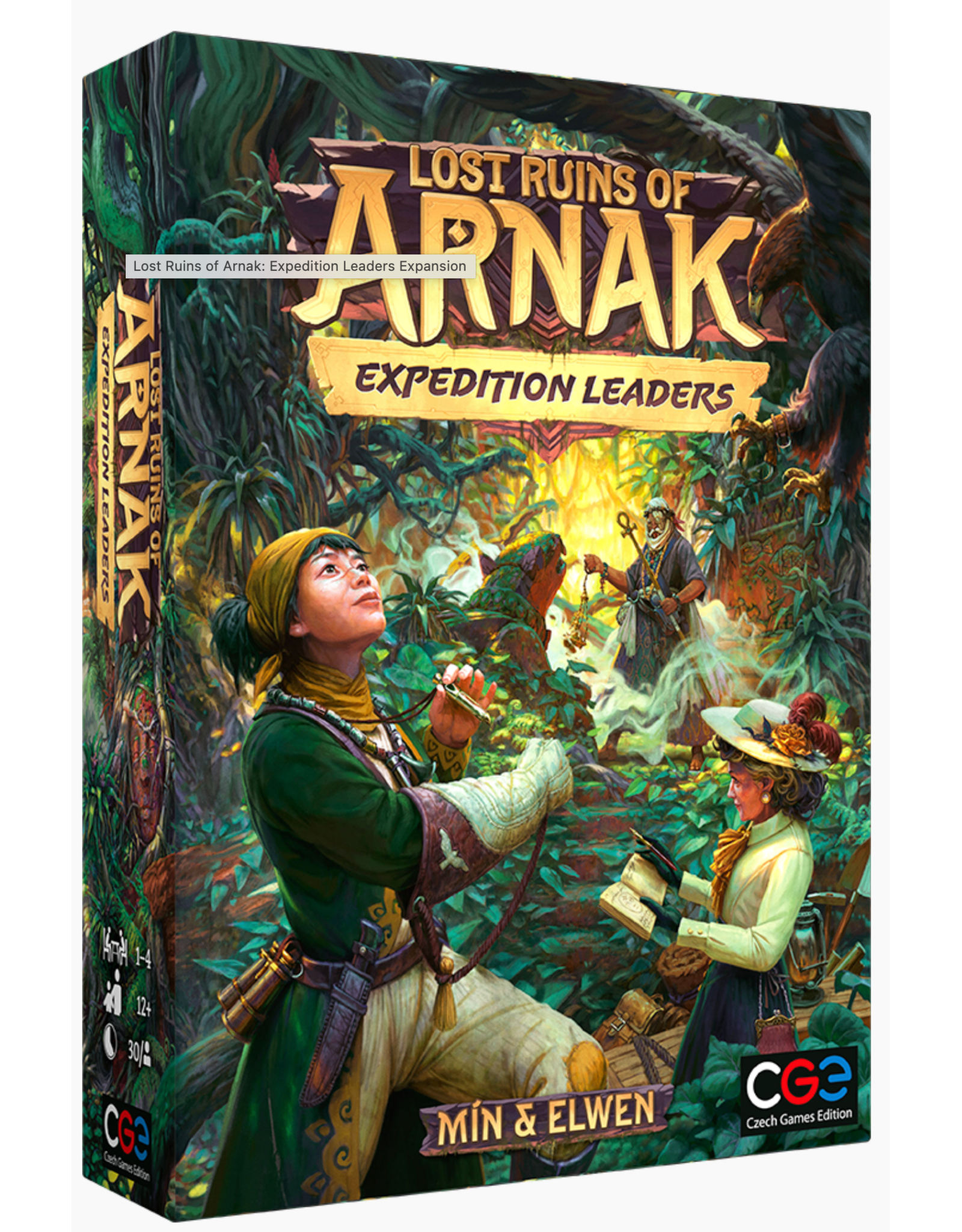 CGE Lost Ruins of Arnak: Expedition Leaders (2021) NEW Expansion with sleeves