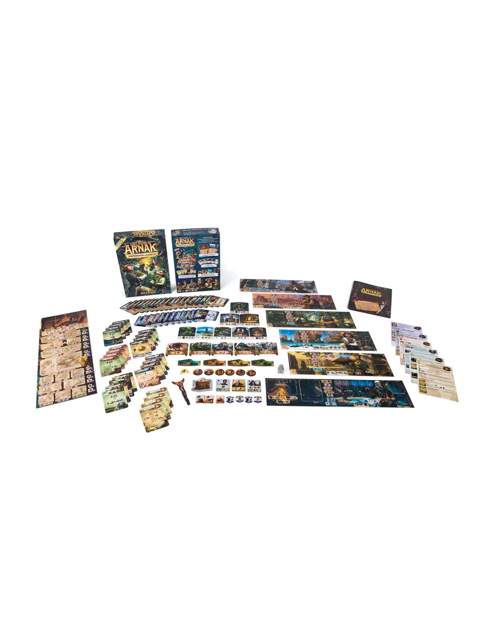 CGE Lost Ruins of Arnak: Expedition Leaders (2021) NEW Expansion with sleeves