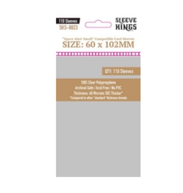 Sleeve King "Space Alert" Compatible Sleeves (60x102mm) 110 Pack, 60 Micron, SKS-8823