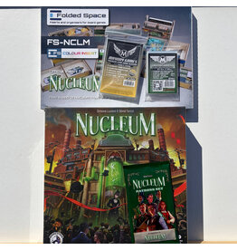 Board&Dice Nucleum Bundle (2023) NIS, Base Game, Patrons Set, Folded Space insert and MDG sleeves.