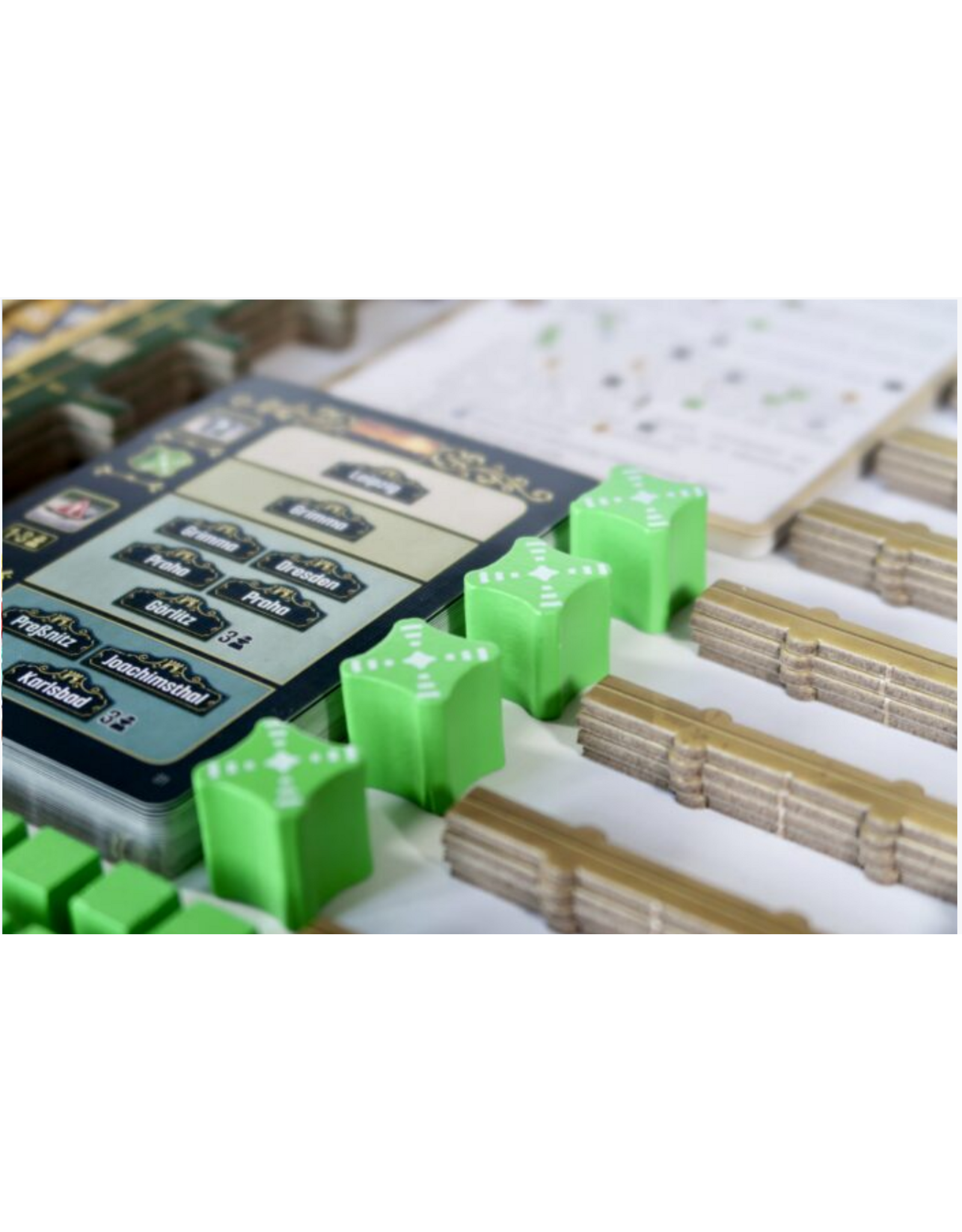 Board&Dice Nucleum Bundle (2023) NIS, Base Game, Patrons Set, Folded Space insert and MDG sleeves.