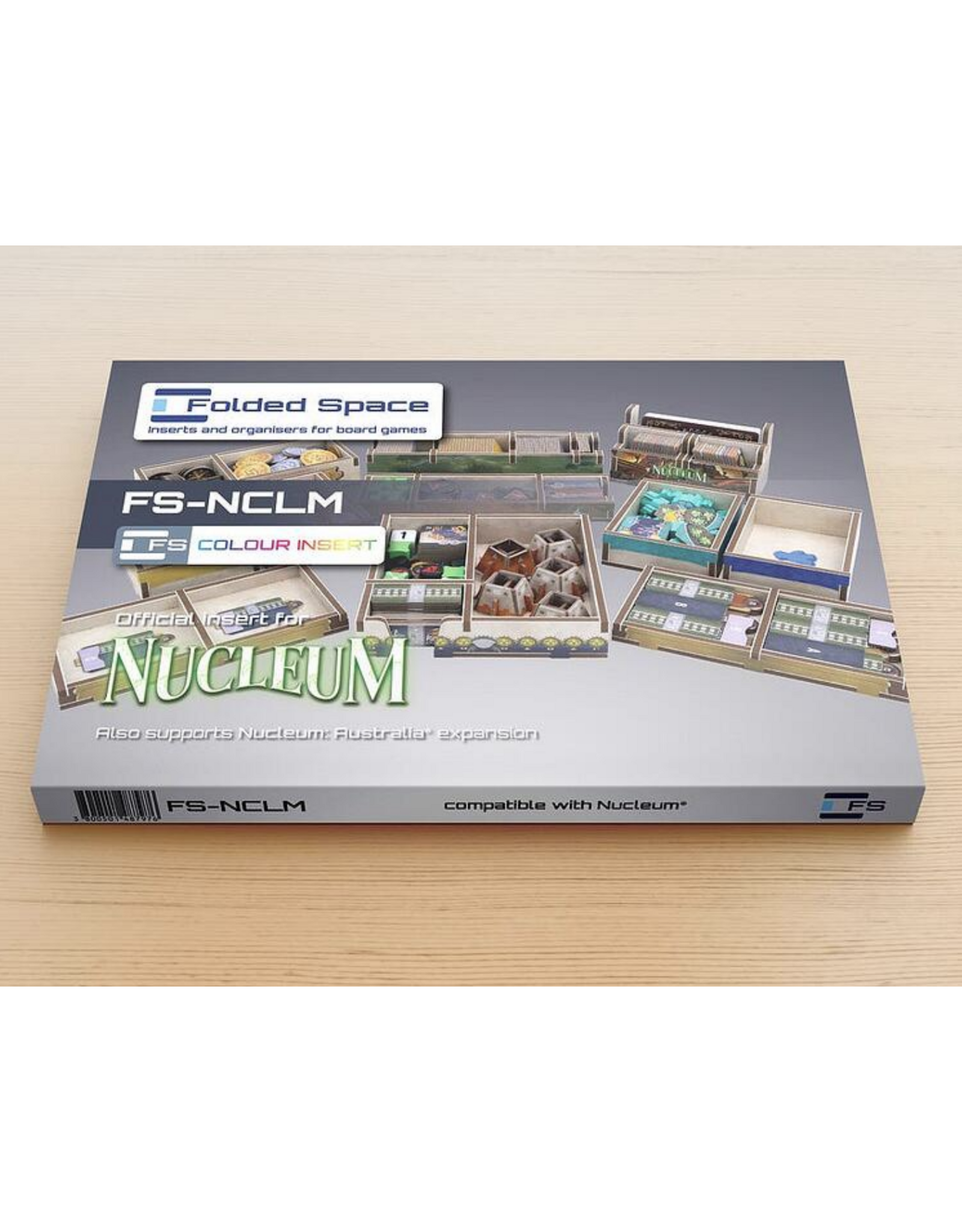 Board&Dice Nucleum Bundle (2023) NIS, Base Game, Patrons Set, Folded Space insert and MDG sleeves.