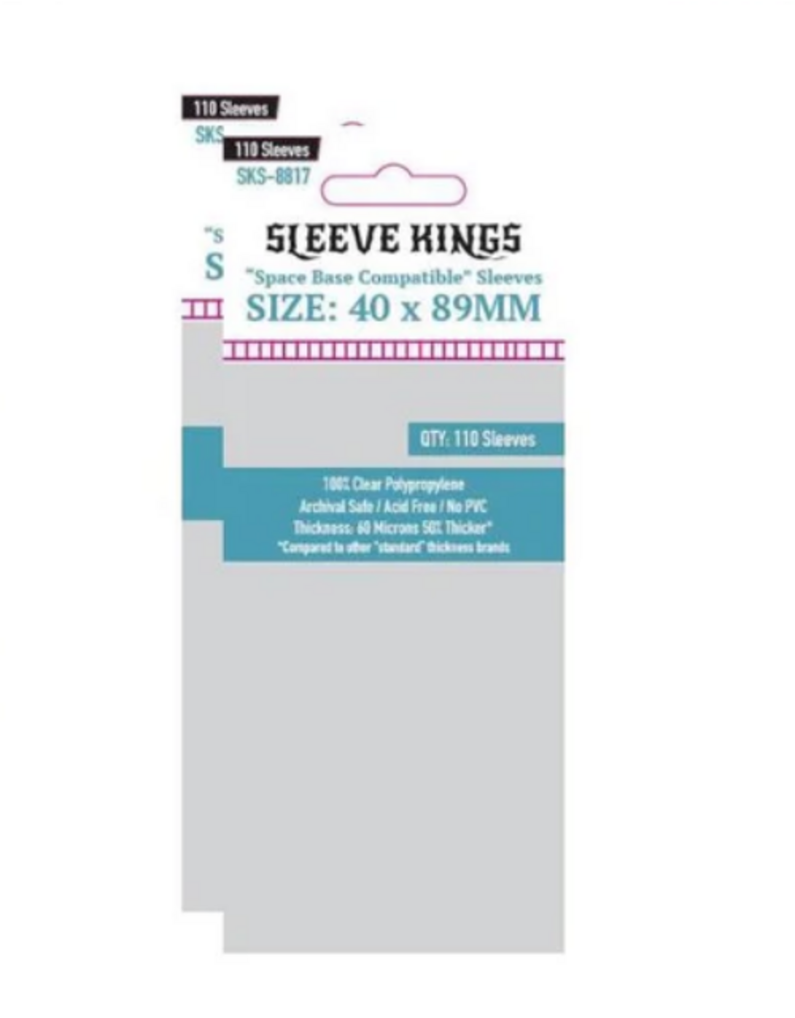 Sleeve King "Space Base" Compatible Sleeve Bundle (8817 X 2)