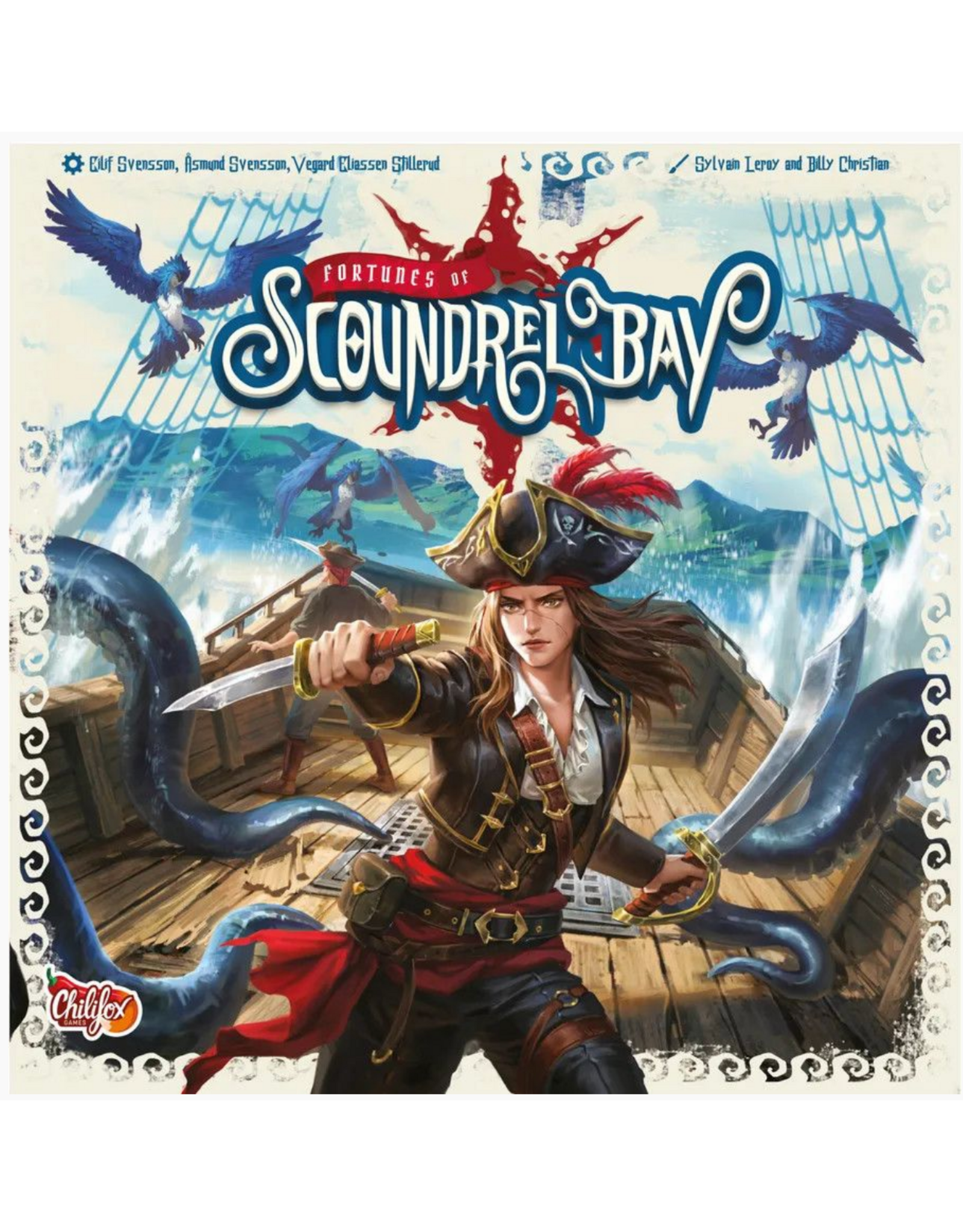 Chilifox Games Fortunes of Scoundrel Bay (2025) New Sleeved Game
