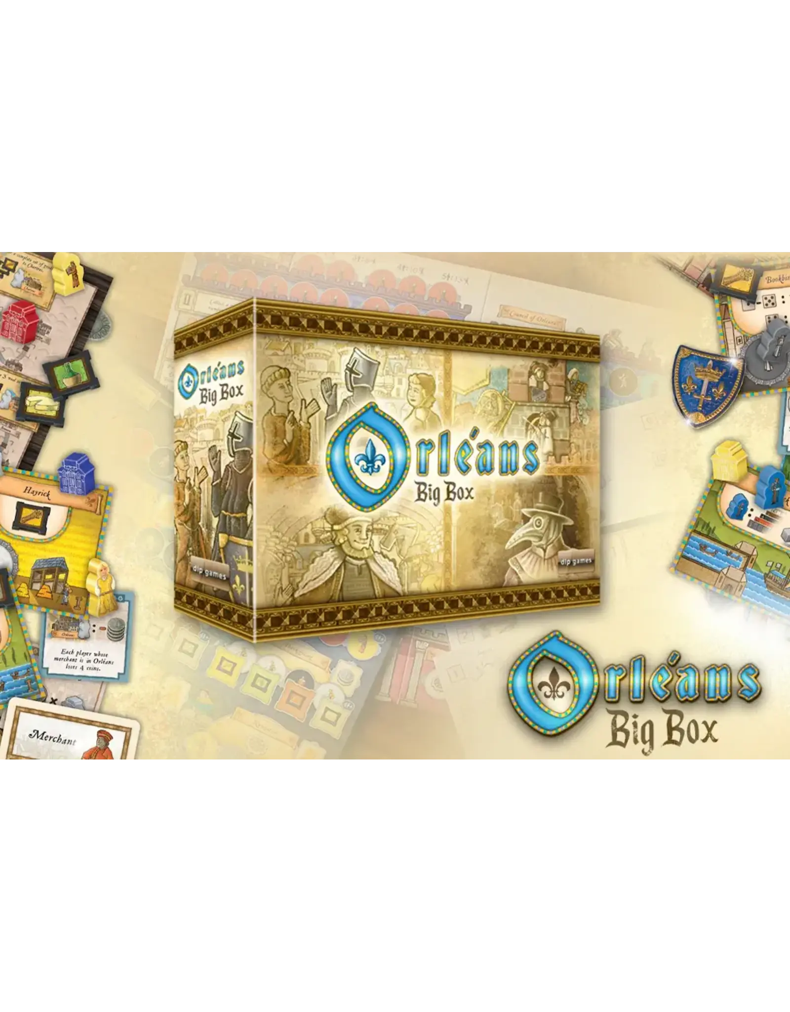 Capstone Games Orléans: Big Box (2024) NIS Board Game With Sleeves