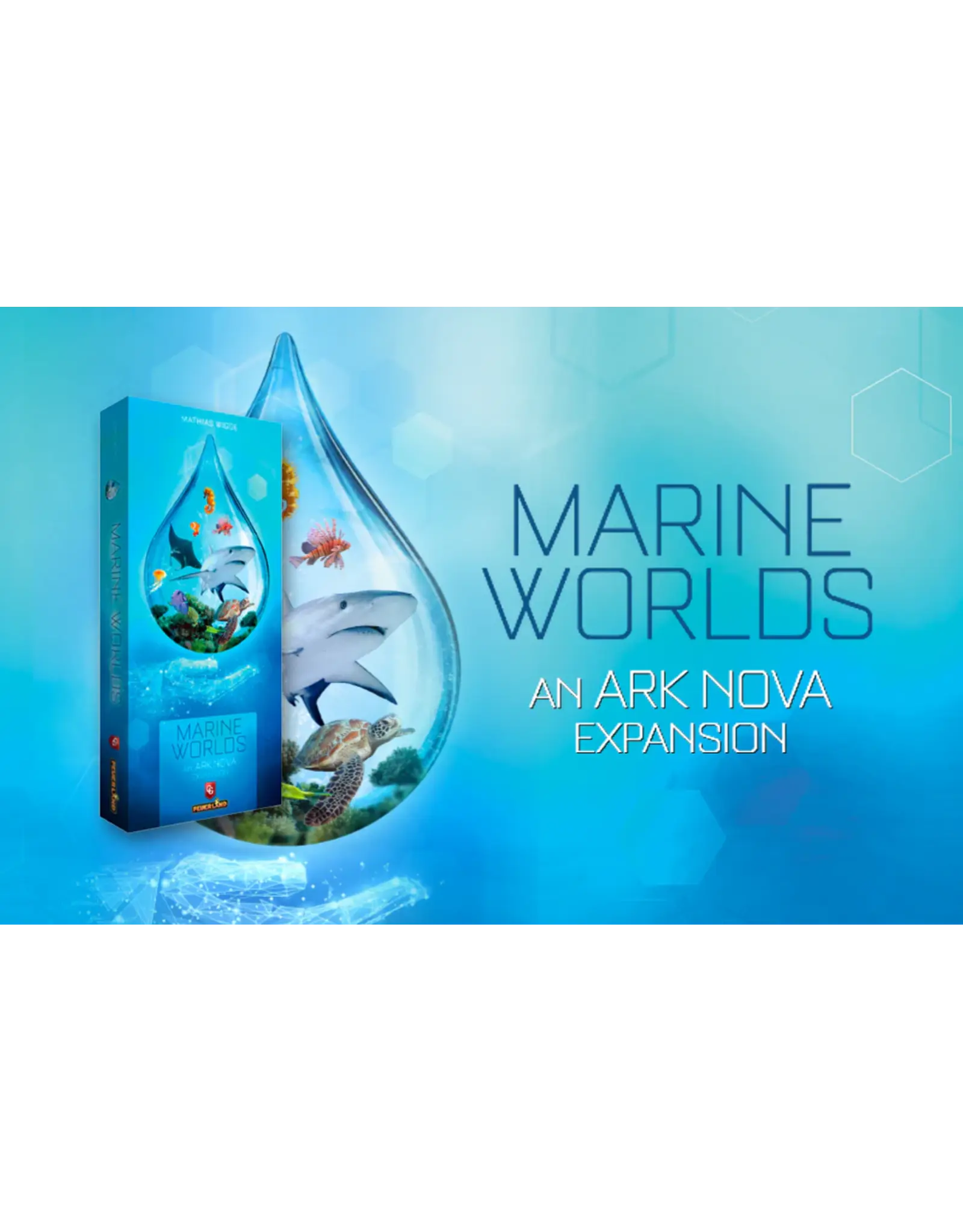 Fuerland Ark Nova (2021) Bundle, Base Game, Marine Worlds, 3x Player Boards and Sleeves