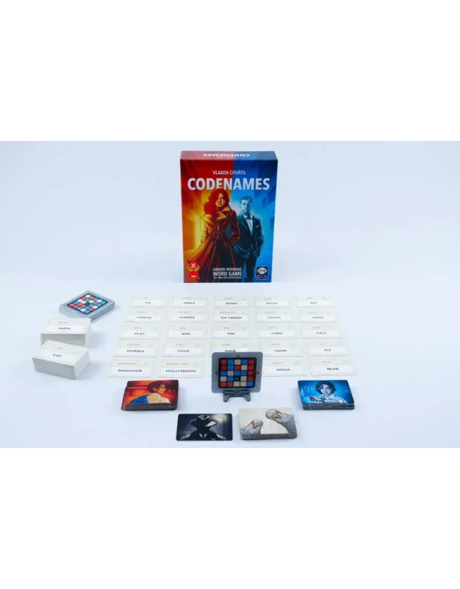 CGE Codenames ‐ English second edition (2025) New Sleeved Board Game