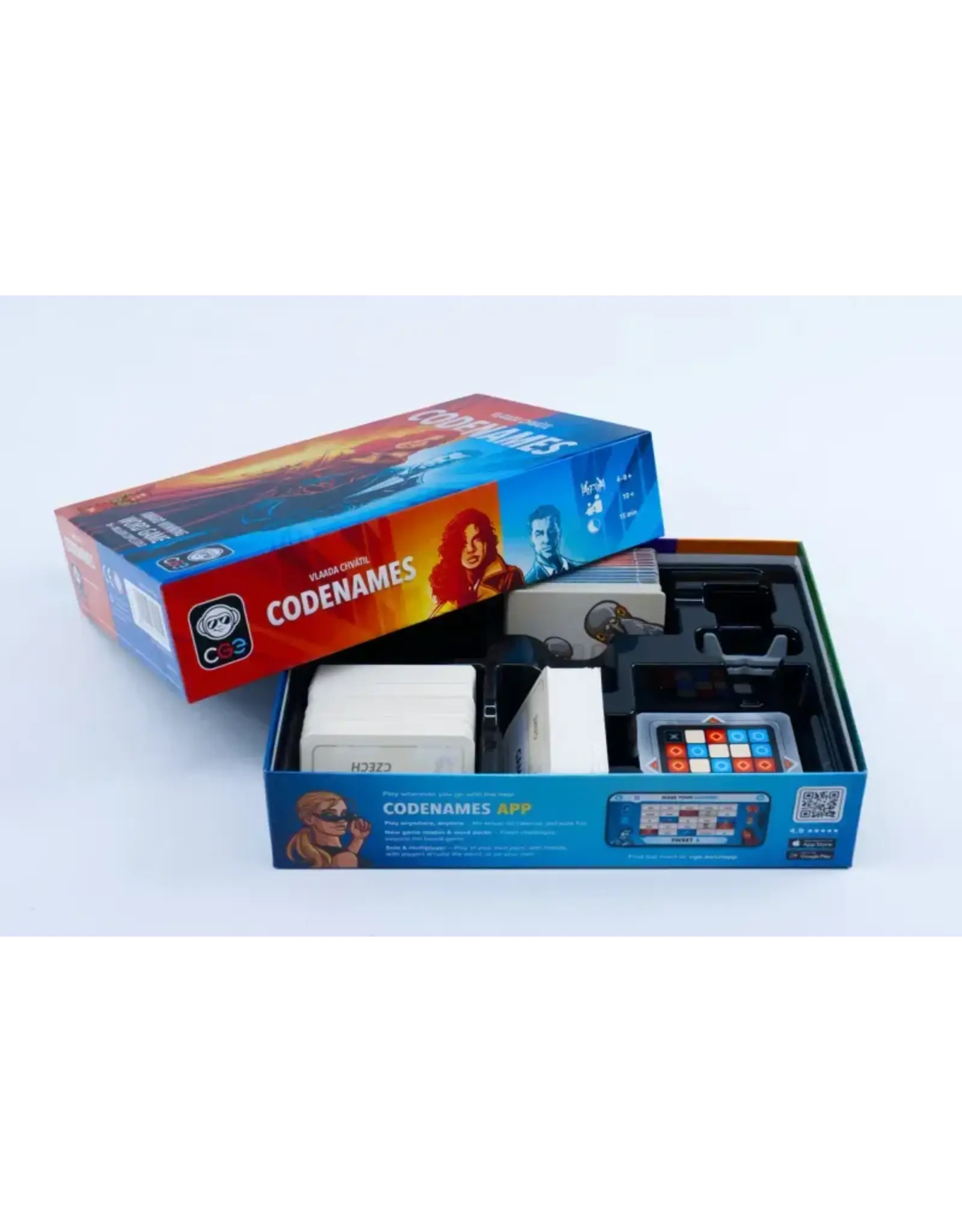 CGE Codenames ‐ English second edition (2025) New Sleeved Board Game