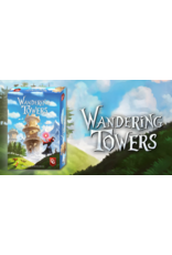 Capstone Games Wandering Towers (2022) Bundle With Base Game, Playmats, Mini Spells 1 expansion and Sleeves.