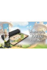 Capstone Games Wandering Towers (2022) Bundle With Base Game, Playmats, Mini Spells 1 expansion and Sleeves.