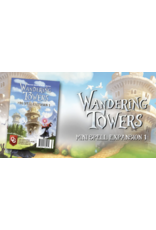Capstone Games Wandering Towers (2022) Bundle With Base Game, Playmats, Mini Spells 1 expansion and Sleeves.