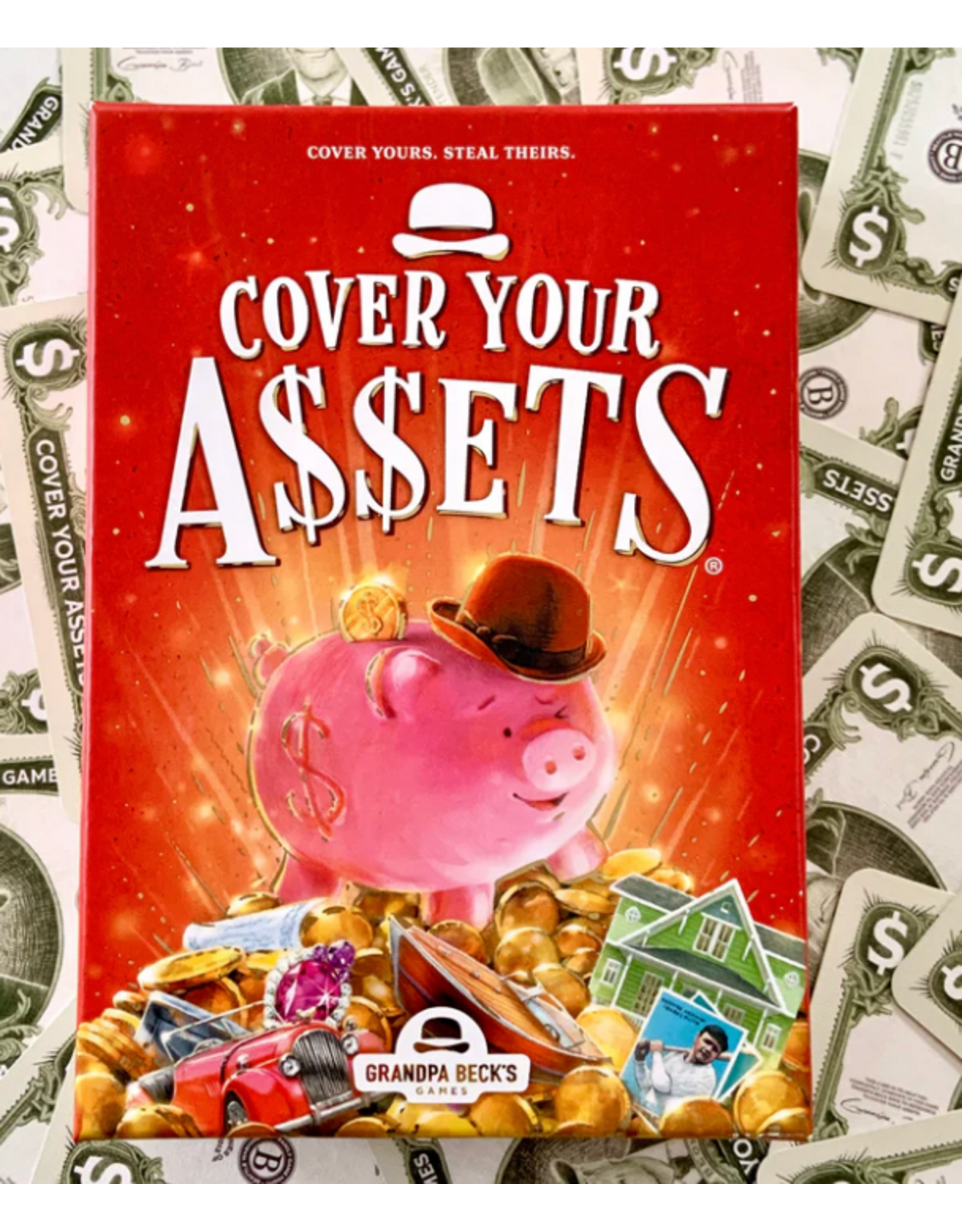 Grandpa Beck's Games Cover Your Assets (2011) NEW Sleeved Card Game