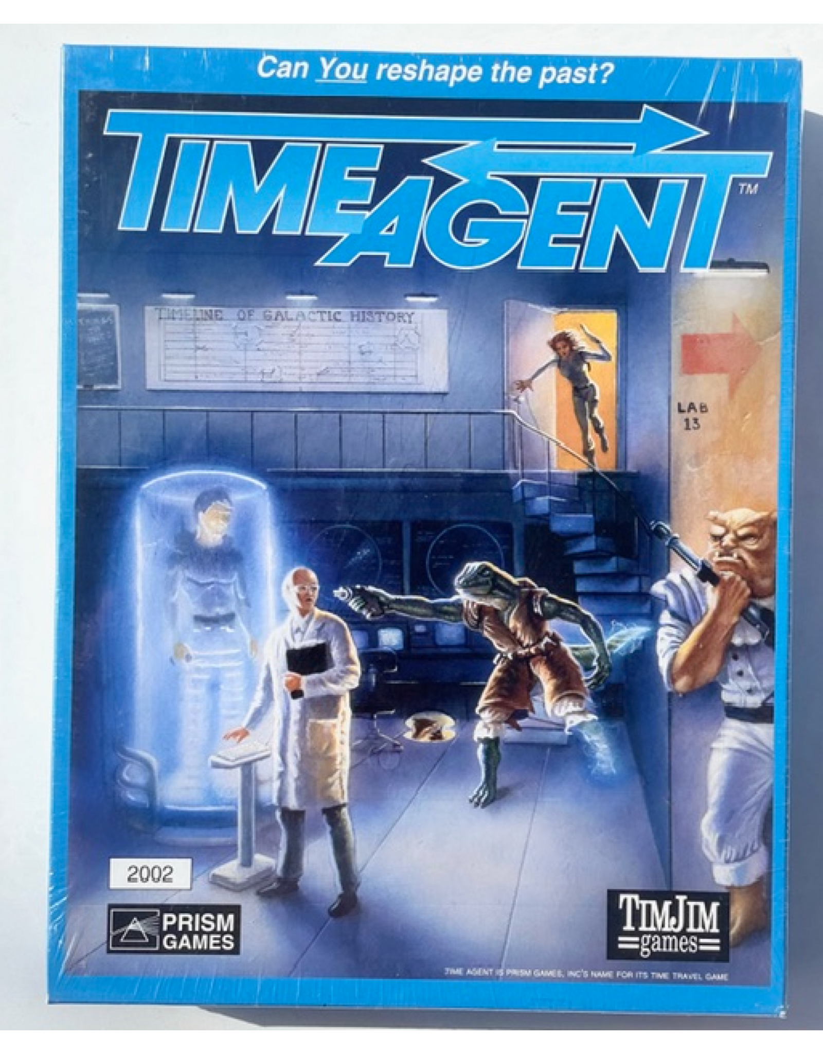 Prism Games Time Agent (1992) NIS Board Game
