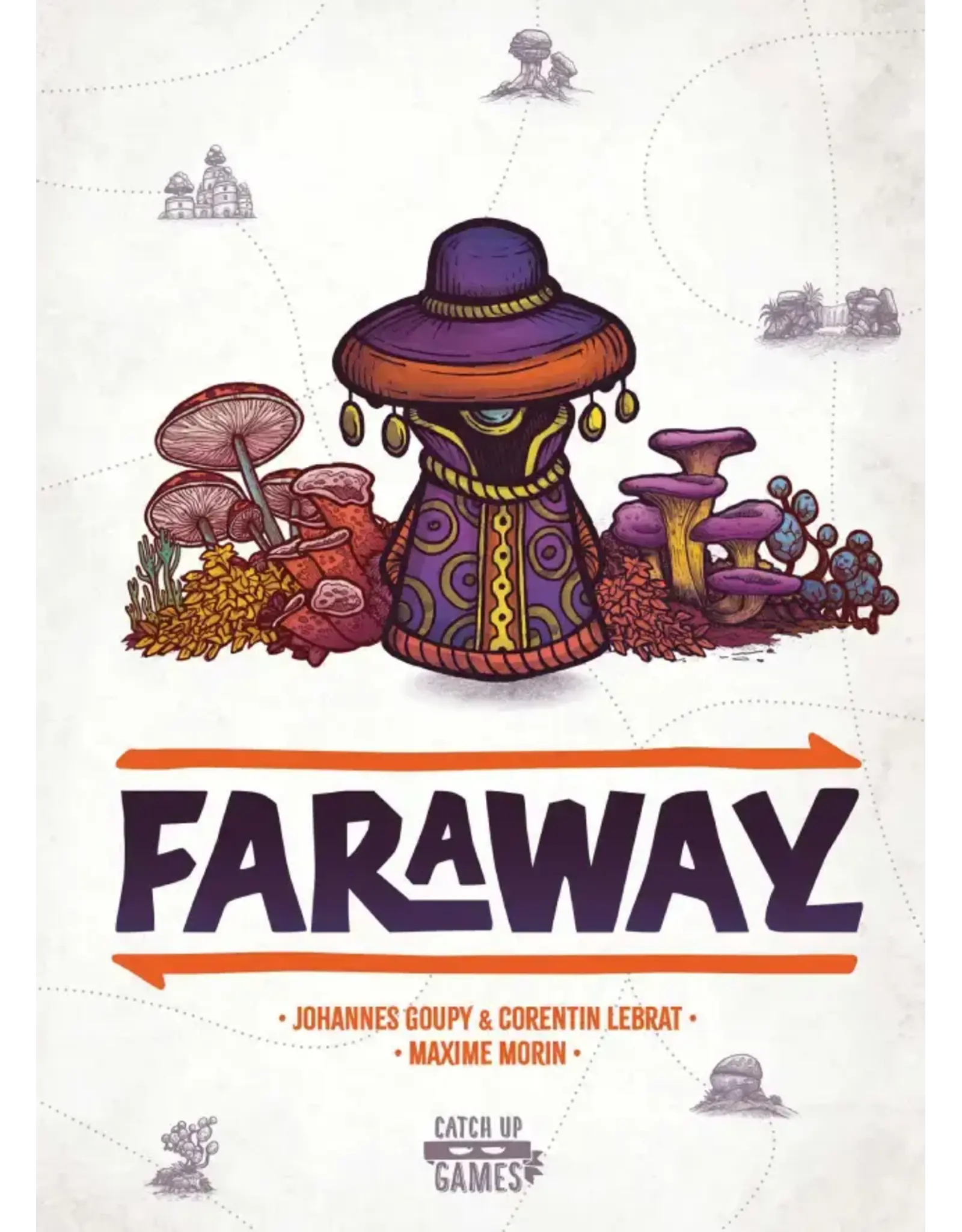 Catch Up Games Faraway (2023) NEW Bundle, Base, People From Below, Under Starry Night, and Sleeves