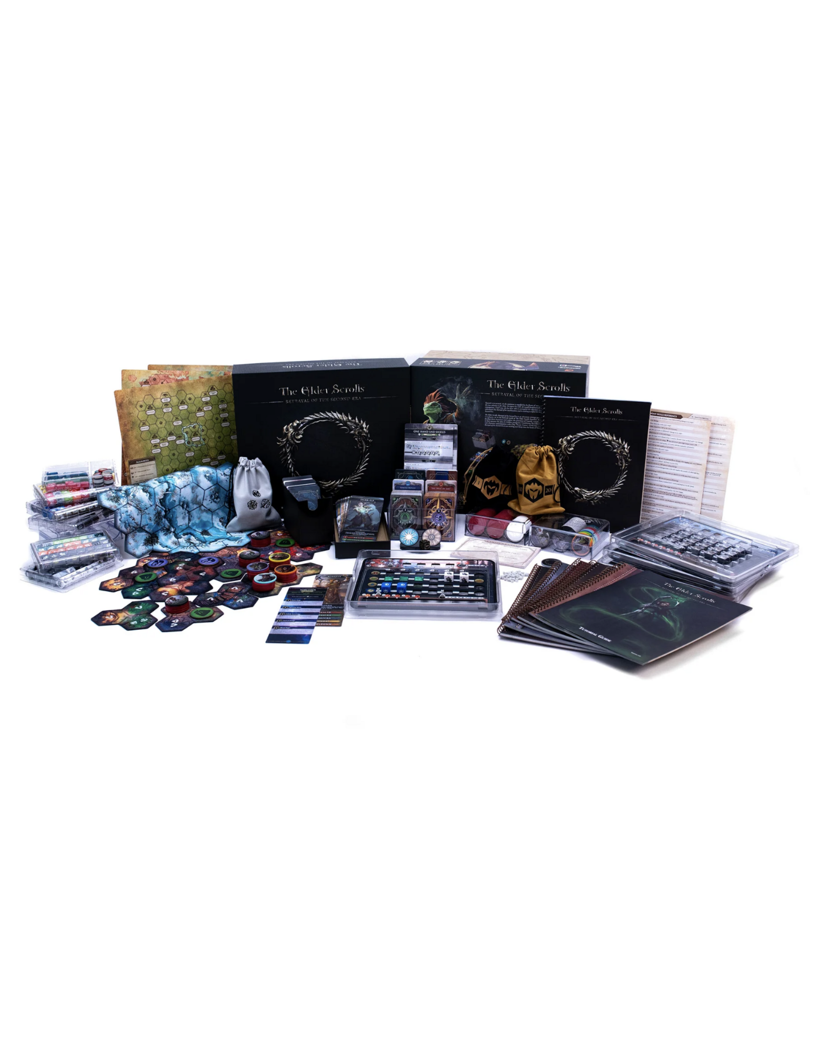 Chip Theory Games The Elder Scrolls: Betrayal of the Second Era (2025) NIS Bundle Base Game, Blacksmith Pack, Premium Battle Mat, and Sleeves