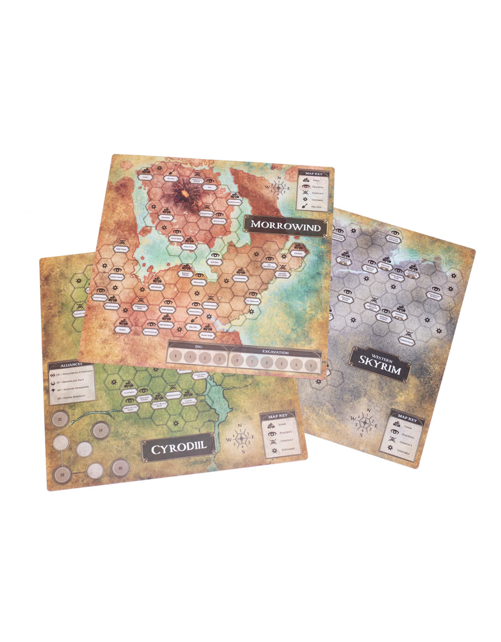 Chip Theory Games The Elder Scrolls: Betrayal of the Second Era (2025) NIS Bundle Base Game, Blacksmith Pack, Premium Battle Mat, and Sleeves